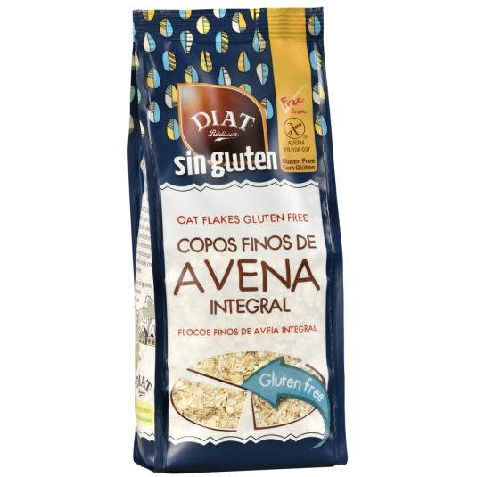 COPOS FINOS DE AVENA INTEGRAL SIN GLUTEN , 300G DIAT RADISSO