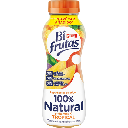 BIFRUTAS SIN AZUCAR TROP PASCUAL 240ML PASCUAL