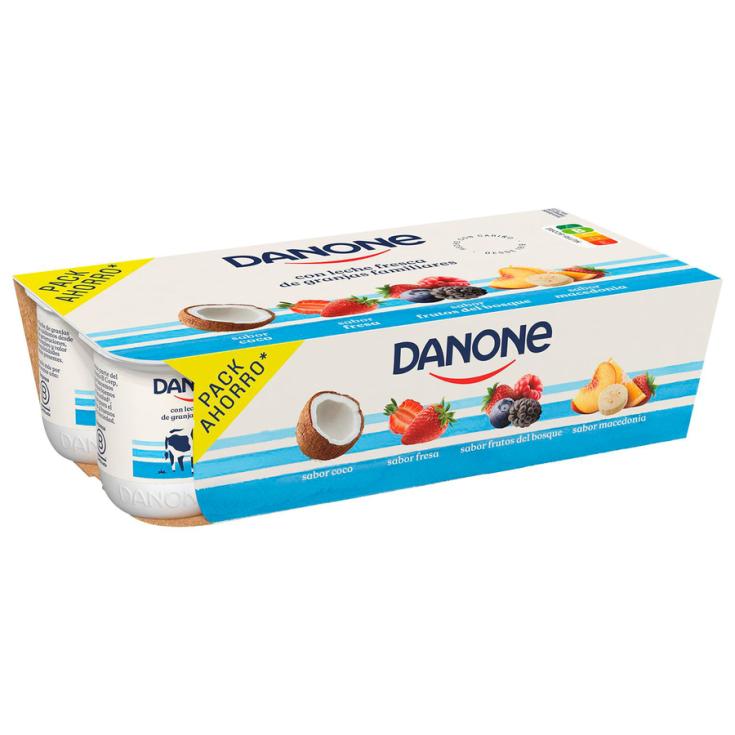 YOGUR SABOR MACEDONIA-FRESA-F BOSUE P8 DANONE