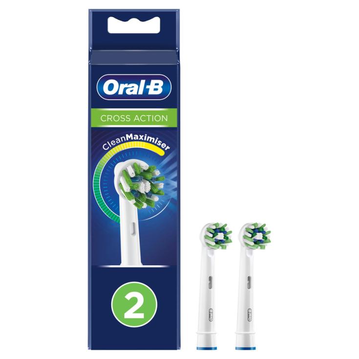 RECAMBIO CEPILLO DENTAL CROSS ACTION, 2U ORAL B