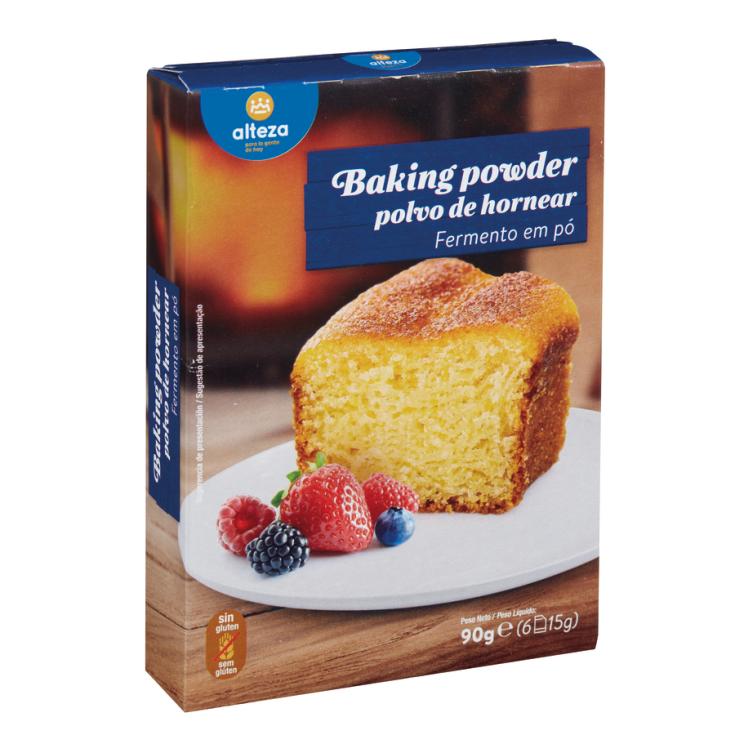 POLVO DE HORNEAR, 90GR 6 SOBRES ALTEZA