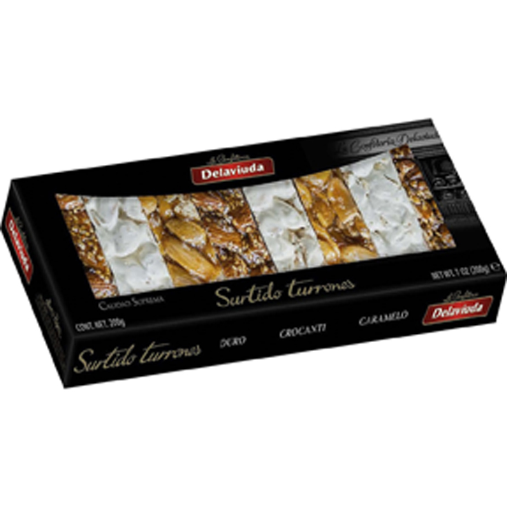SURTIDO DE TURRONES SELECCION, 200G DELAVIUDA