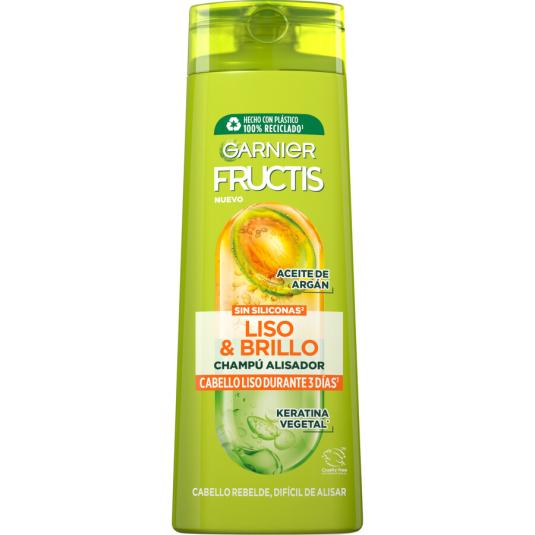 CHAMPU DISCIPLINA, LISO Y BRILLO,360ML FRUCTIS