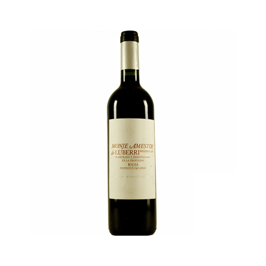 VINO TINTO MONJE AMESTOY D.O.RIOJA ,750ML LUBERRI