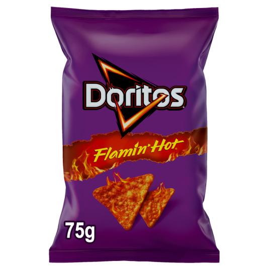 APERITIVO DORITOS FLAMIN HOT , 75 GRS LAYS