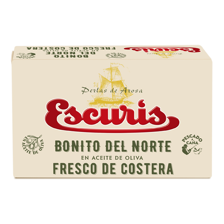 BONITO EN ACEITE DE OLIVA, 81GR ESCURIS