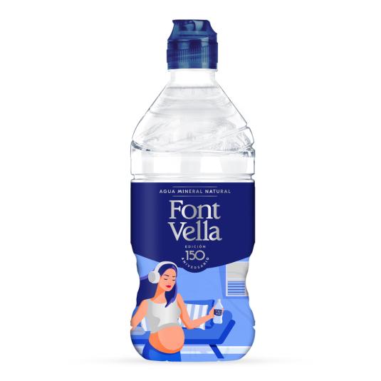 AGUA MINERAL SPORT, 75CL FONT VELLA