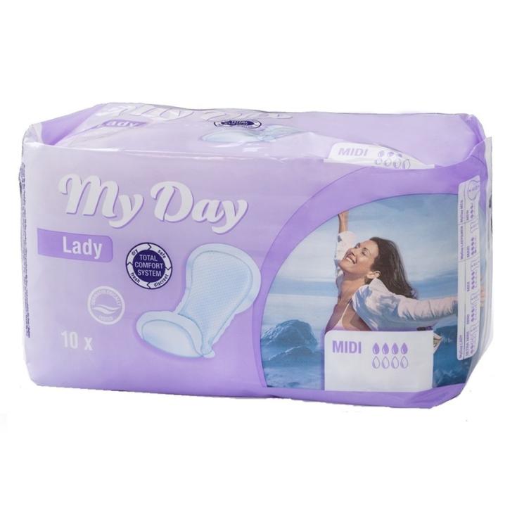COMPRESAS INCONTINENCIA SUPER, 10UD MY DAY