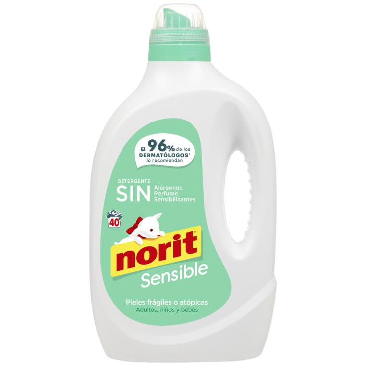 DETERGENTE MAQUINA PIEL SENSIBLE, 40 DOSIS NORIT