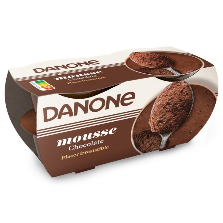 MOUSSE DE CHOCOLATE, 4X60GR DANONE