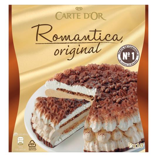 TARTA ROMANTICA SABOR CARAMELO ESTUCHE 1 L CARTE D'OR