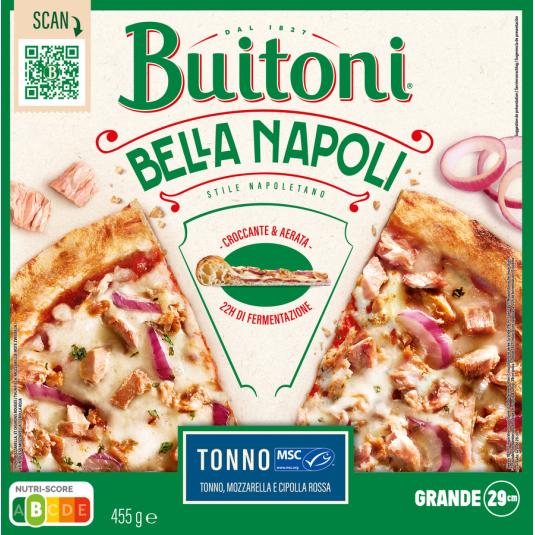 PIZZA BELLA NAPOLI TONNO, 410g BUITONI