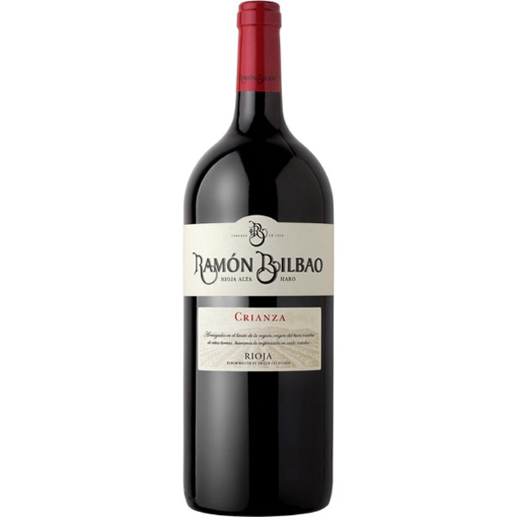 VINO TINTO CRIANZA MAGNUM D.O.RIOJA, 1500ML RAMON BILBAO