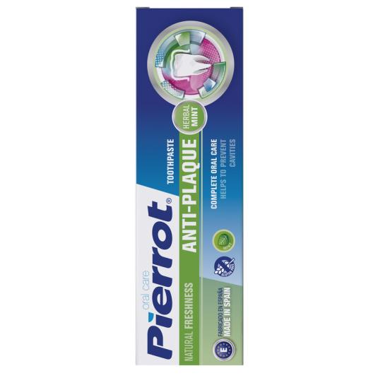 CREMA DENTAL ANTI PLACAS, 75 ML PIERROT
