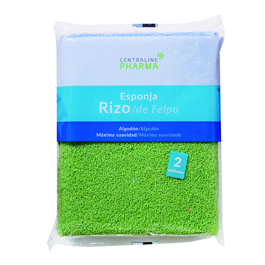 ESPONJA RIZO PACK 2 CENTRA LINE PHARMA