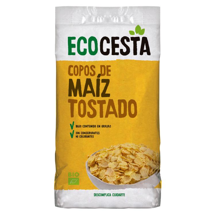 COPOS DE MAIZ TOSTADOS, 400G ECOCESTA