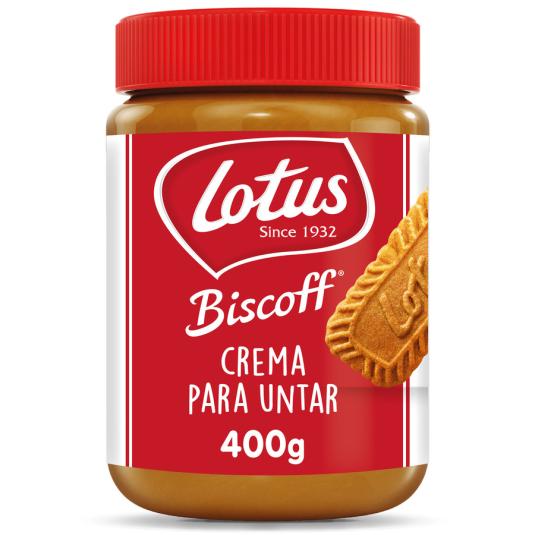 CREMA DE GALLETA CARAMELIZADA ,400G LOTUS