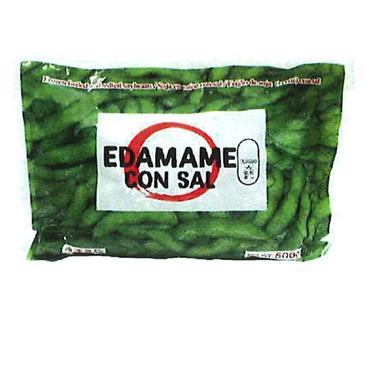 EDAMAME COCIDO CON SAL, 500G TAIKOBAN