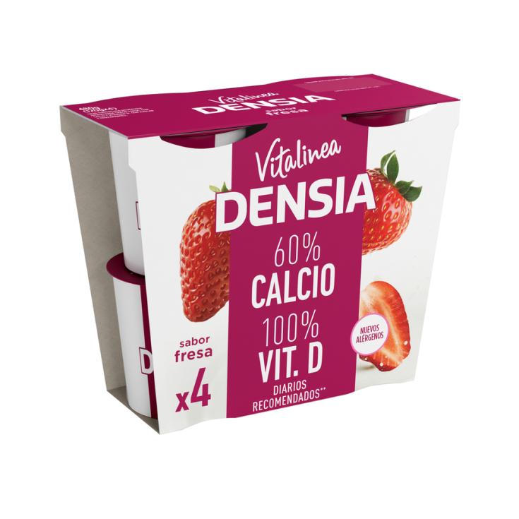YOGUR DENSIA FRESA 0%,4X120G DANONE