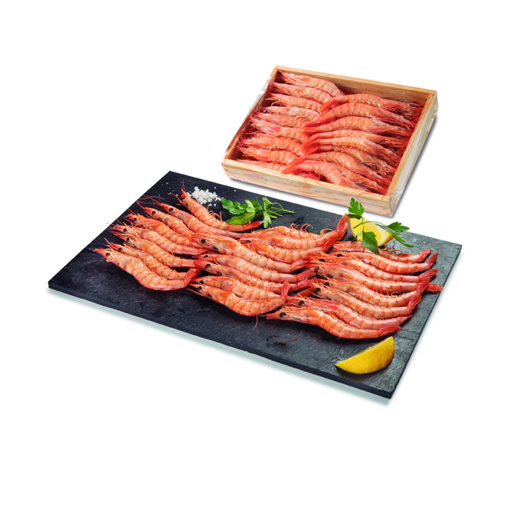GAMBA BLANCA COCIDA , CAJA 500GR 