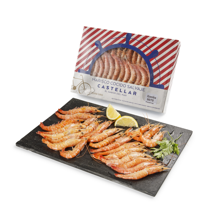 GAMBA COCIDA PINK 50/70, 700G CASTELLAR