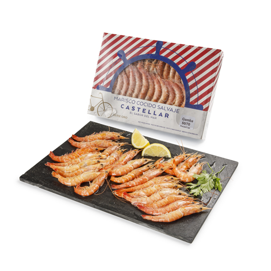 GAMBA COCIDA PINK 50/70, 700G CASTELLAR