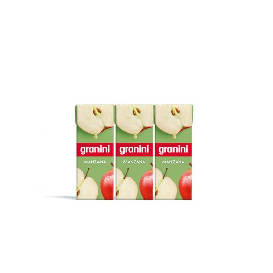 ZUMO DE MANZANA, 3X200ML GRANINI