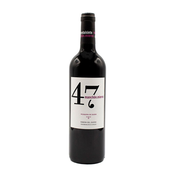 VINO TINTO 47 D.O. RIB.DUERO, 750ML MANCHÓN MIERES