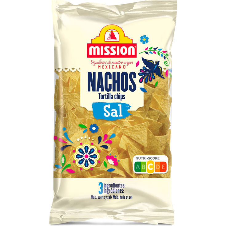 NACHOS SAL, 200G MISSION