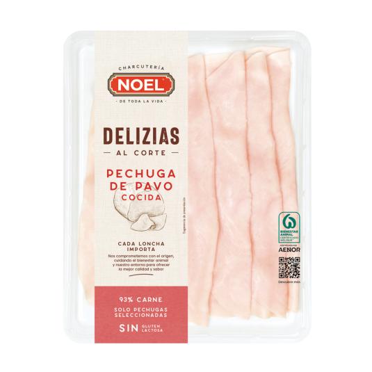 DELIZIAS PECHUGA PAVO , 120G NOEL