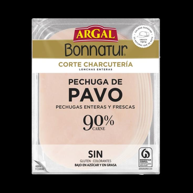 PECHUGA DE PAVO LONCHAS , 115G ARGAL