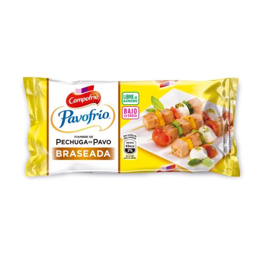 PECHUGA DE PAVO BRASEADO MINI, 340G CAMPOFRIO