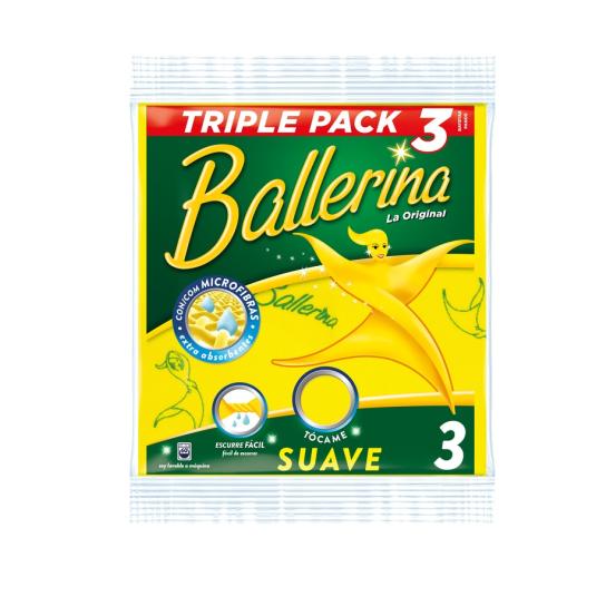 BAYETA MULTIUSOS, 3UD BALLERINA