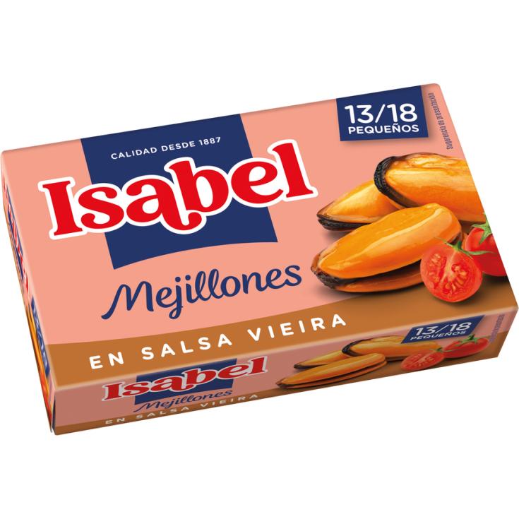 MEJILLONES EN SALSA VIEIRA, 69G ISABEL