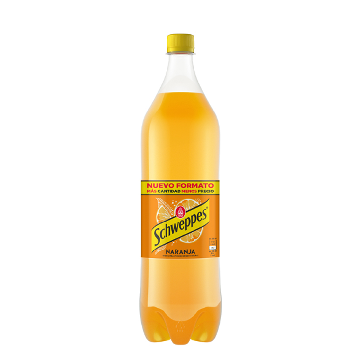 REFRESCO CON GAS DE NARANJA 1,5L SCHWEPPES