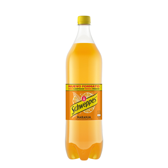 REFRESCO CON GAS DE NARANJA 1,5L SCHWEPPES