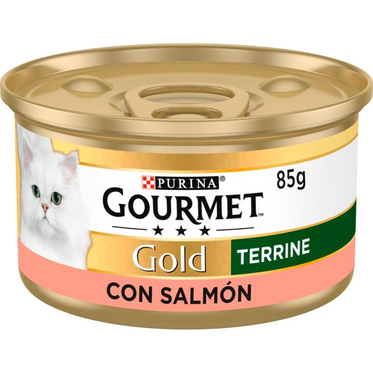 GOLD MOUSSE SALMON , 85 GR PURINA ONE