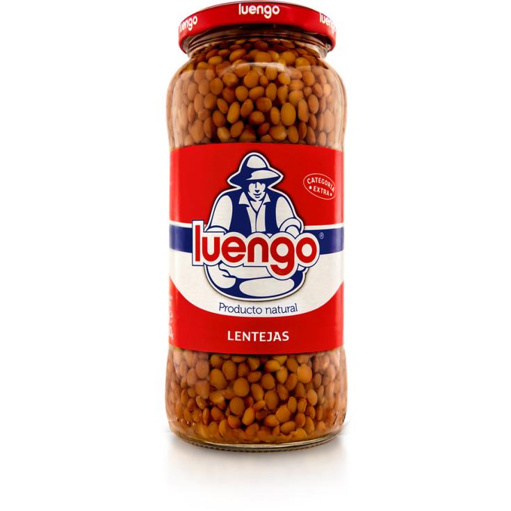 LENTEJA COCIDA, 400G LEGUMBRES LUENGO
