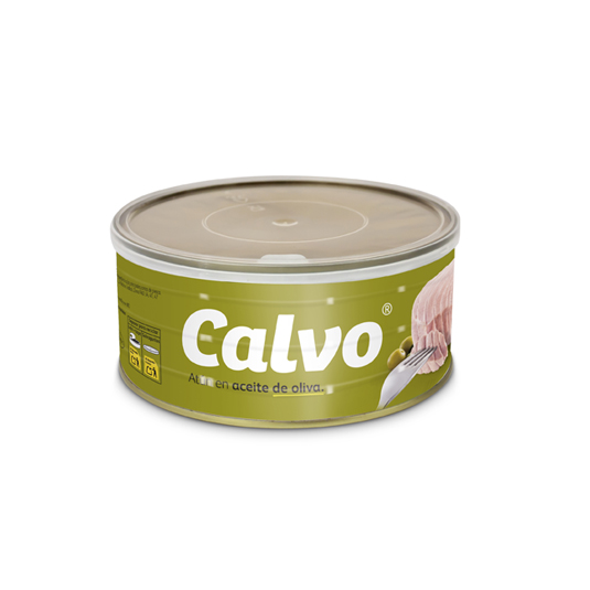 ATUN EN ACEITE DE OLIVA, 600G CALVO