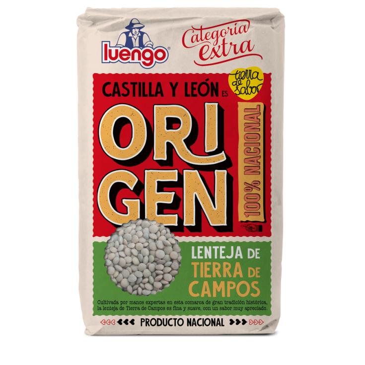 LENTEJA PARDINA ORIGEN, 1KG LEGUMBRES LUENGO