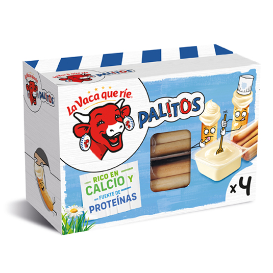 CREMA QUESO CON PALITOS DE PAN, 140G VACA QUE RIE