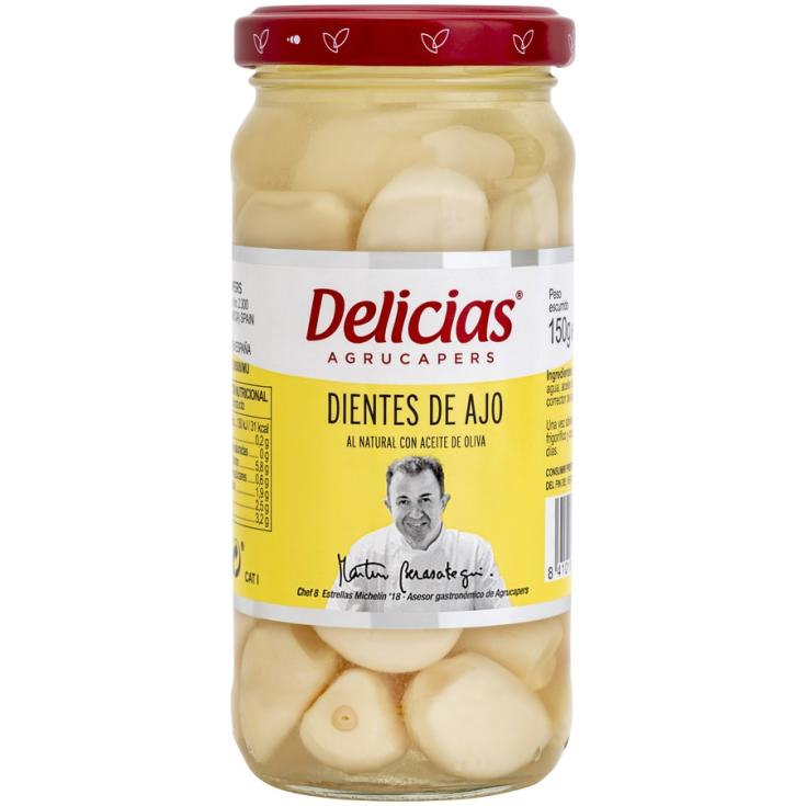 AJOS AL NATURAL, 150G DELIZIAS