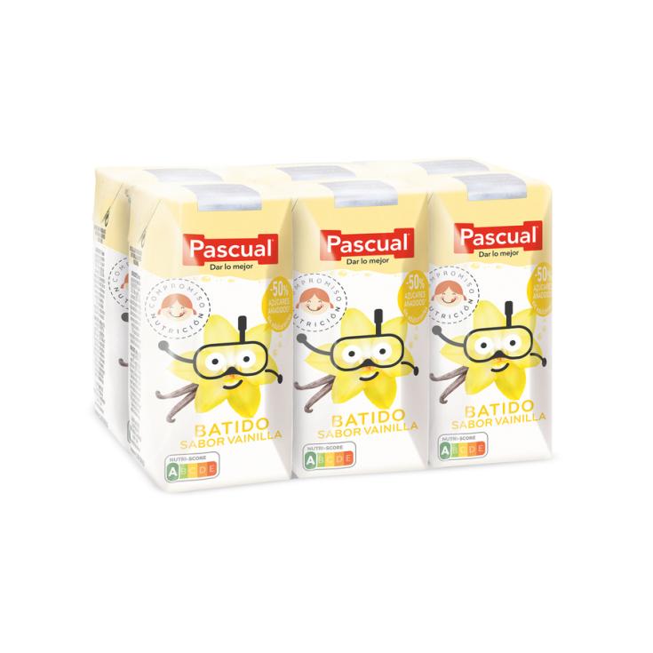 BATIDOS DE VAINILLA, 6X200ML PASCUAL