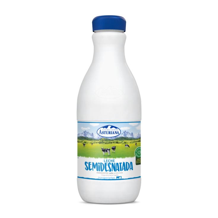 LECHE SEMIDESNATADA, 1,5L ASTURIANA