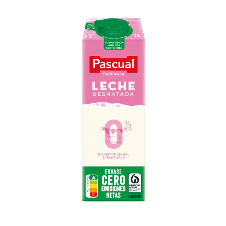 LECHE DESNATADA, 1L PASCUAL