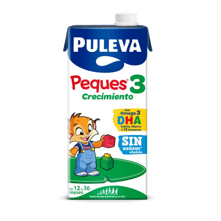 LECHE PEQUES 3, 1L PULEVA