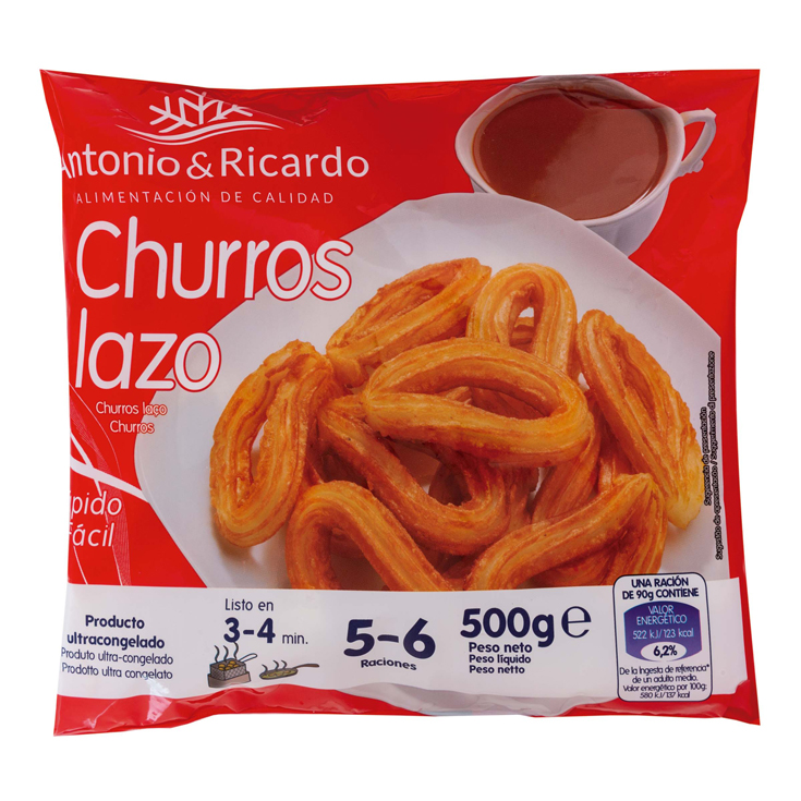CHURRO LAZO, 500G ANTONIO Y RICARDO