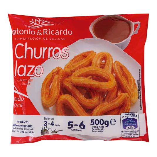CHURRO LAZO, 500G ANTONIO Y RICARDO