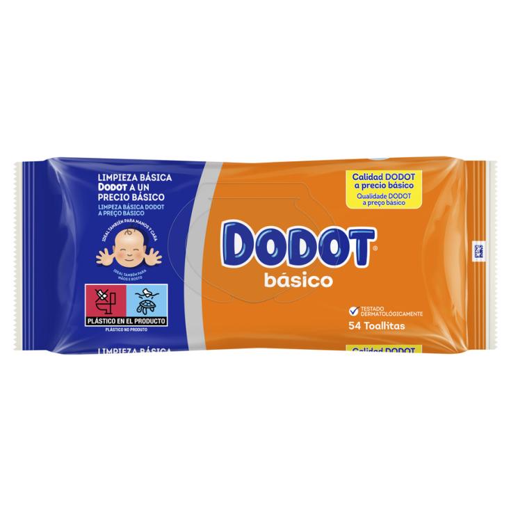 TOALLITAS INFANTILES BASICO, 54 UD DODOT
