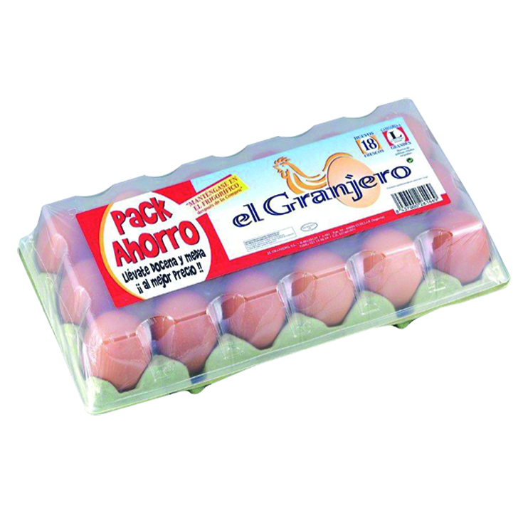 HUEVOS L, 18 UNIDADES EL GRANJERO